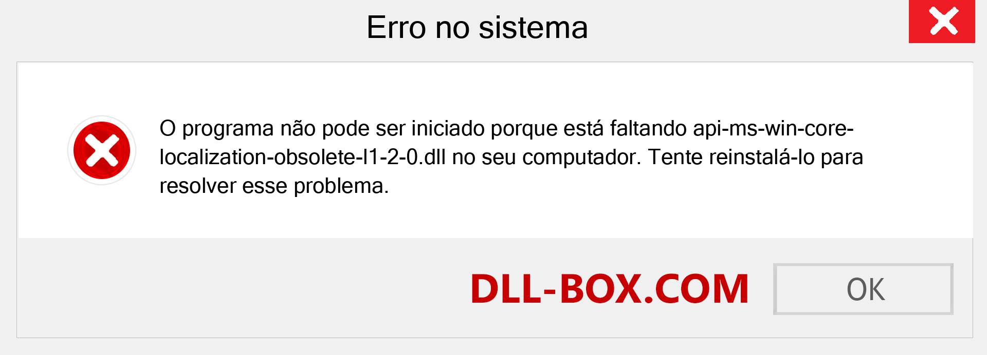 Arquivo api-ms-win-core-localization-obsolete-l1-2-0.dll ausente ?. Download para Windows 7, 8, 10 - Correção de erro ausente api-ms-win-core-localization-obsolete-l1-2-0 dll no Windows, fotos, imagens